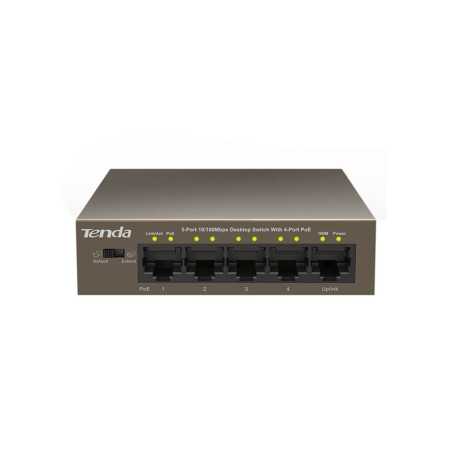 Tenda TEF1105P Commutateur PoE 5 ports 10/100Mbps