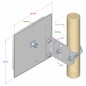 Panel Antenna Wi-Fi 2,4GHz 14dBi