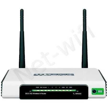 Router 3G / 3,75G Tp-link TL-MR3420