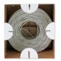 Bobina de 305m de cable U/UTP cat. Ethernet dura 5e CCA