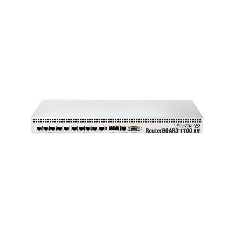 RouterBoard RB1100AHx2 1U rack + Nivel 6 MikroTik