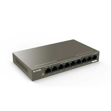 TEF1109P Switch PoE 9 puertos 10/100 de los cuales 8 PoE Tenda