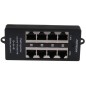 Passives PoE-Panel mit 4 10/100Mbps-Ethernet-Ports