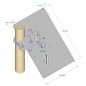 Antenne panneau 23dBi 5.2 - 5.8GHz Connecteur N-Femelle