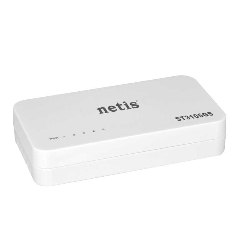 Commutateur Gigabit 5 ports Netis ST3105GS