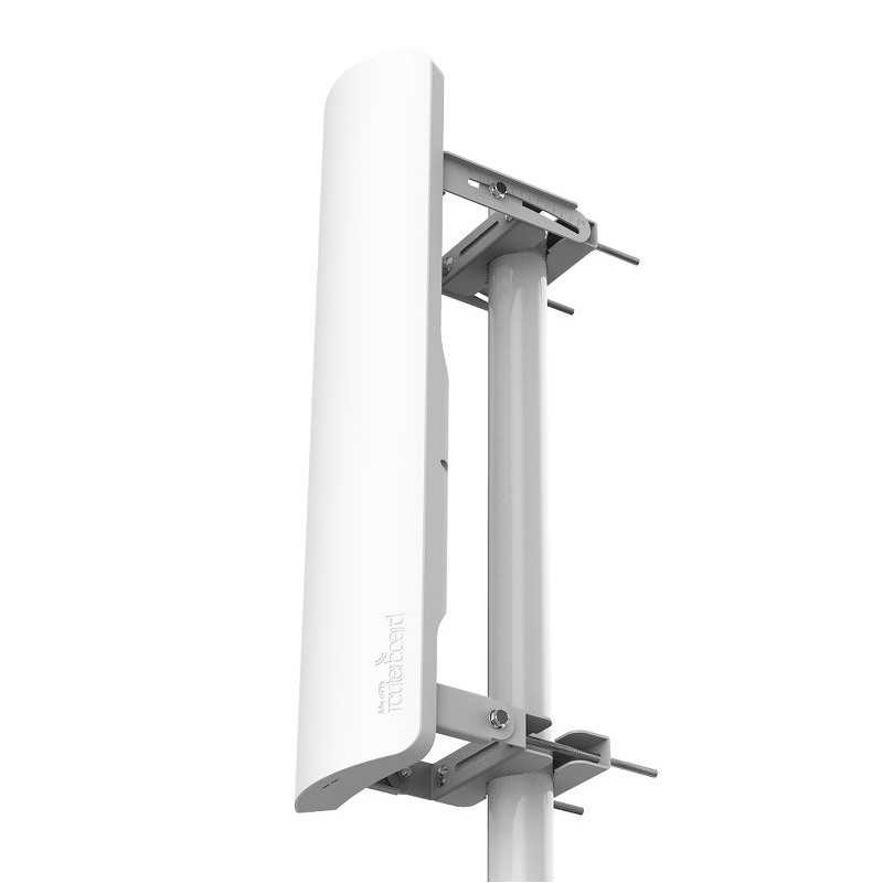 Antenne sectorielle 5GHz mANT 19S 19dBi 120° double polarisation 2 connecteurs rp-sma MikroTik