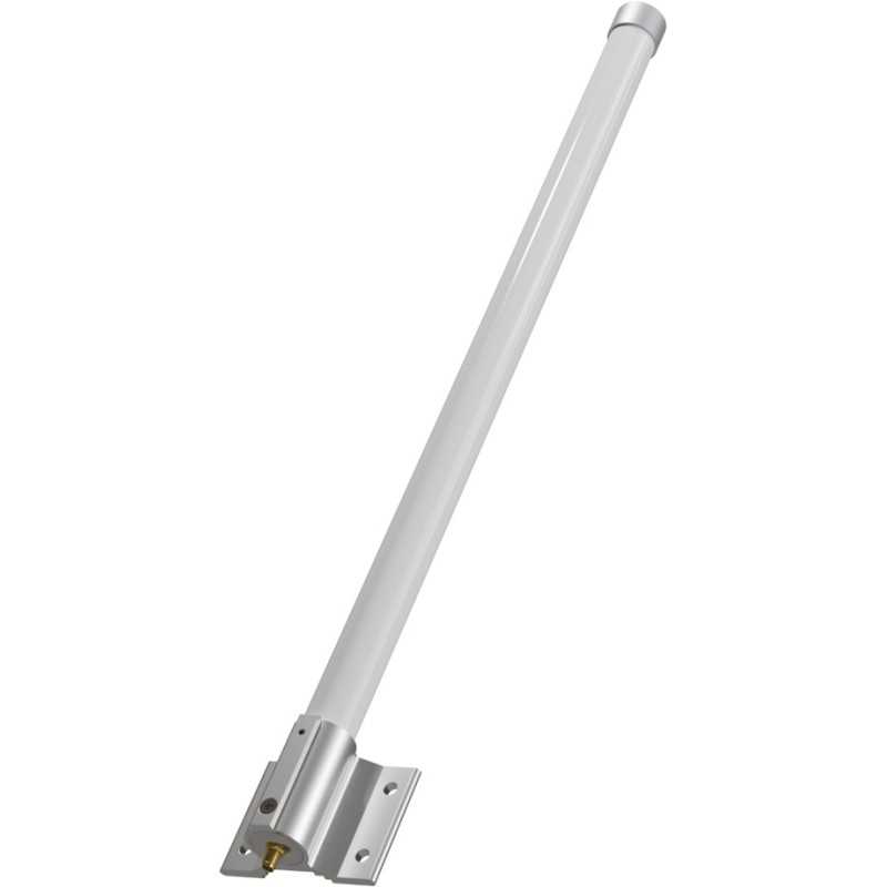 Omnidirectional 8dBi 2400-2500 MHz Wi-Fi WLAN LoRa Antenna with 1m SMA Cable and MikroTik Pole Bracket