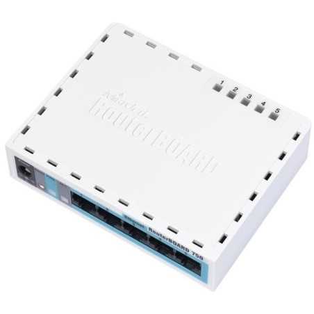 RouterBOARD RB750 Mikrotik + Niveau 4