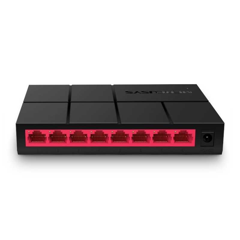 Conmutador de red Mercusys MS108G Gigabit lan de 8 puertos