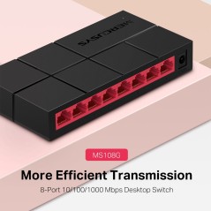 MS108G Mercusys efficienza