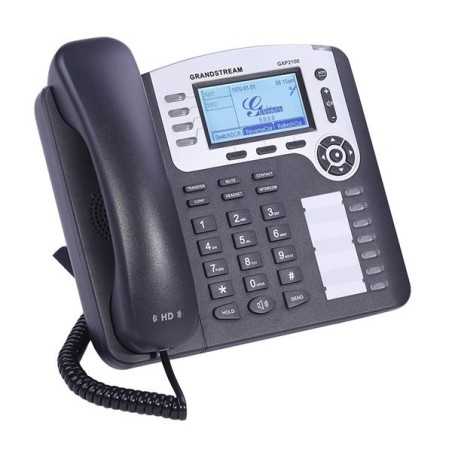 IP Phone Grandstream GXP2100 HD - 4 SIP lines - PoE