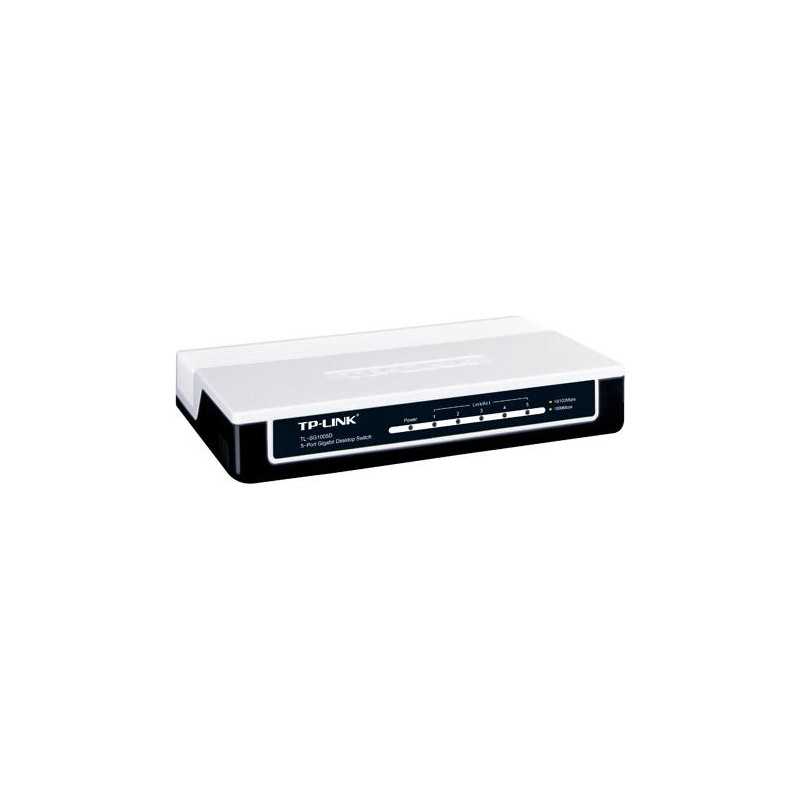 Conmutador Gigabit de 5 puertos TL-SG1005D 10/100/1000Mbps