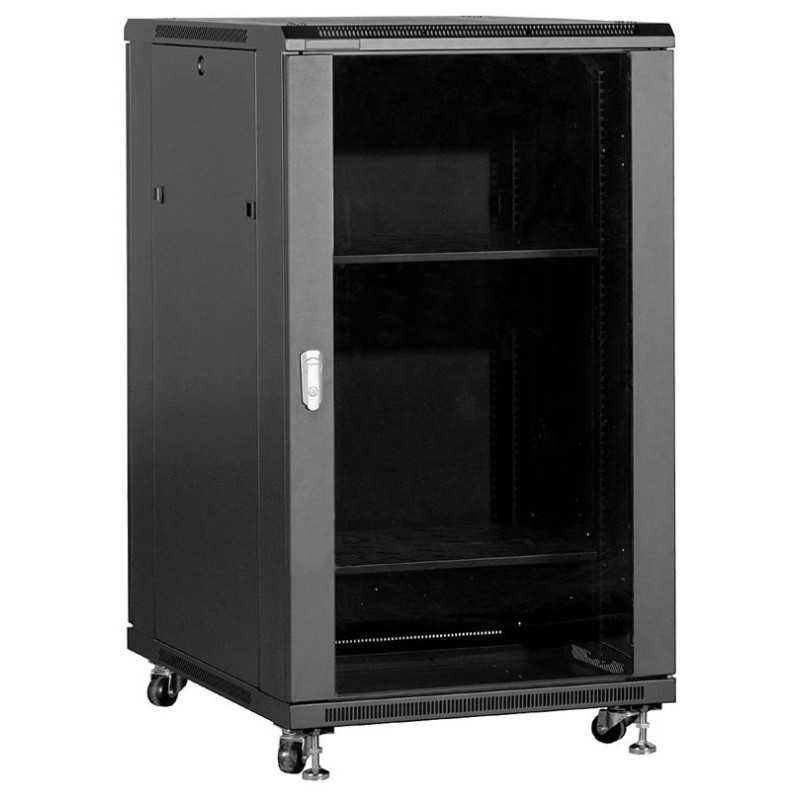 Gabinete Rack 19" 600mm 22 Unidades