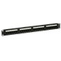 Patch Panel 1U 24 Puertos Cat.5e RJ45