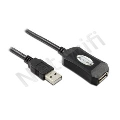 Cable de extensión USB 2.0 amplificado de 5 m