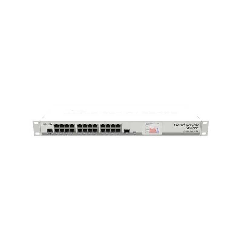 CRS125-24G-1S-RM Cloud Router Conmutador Capa 3 Mikrotik