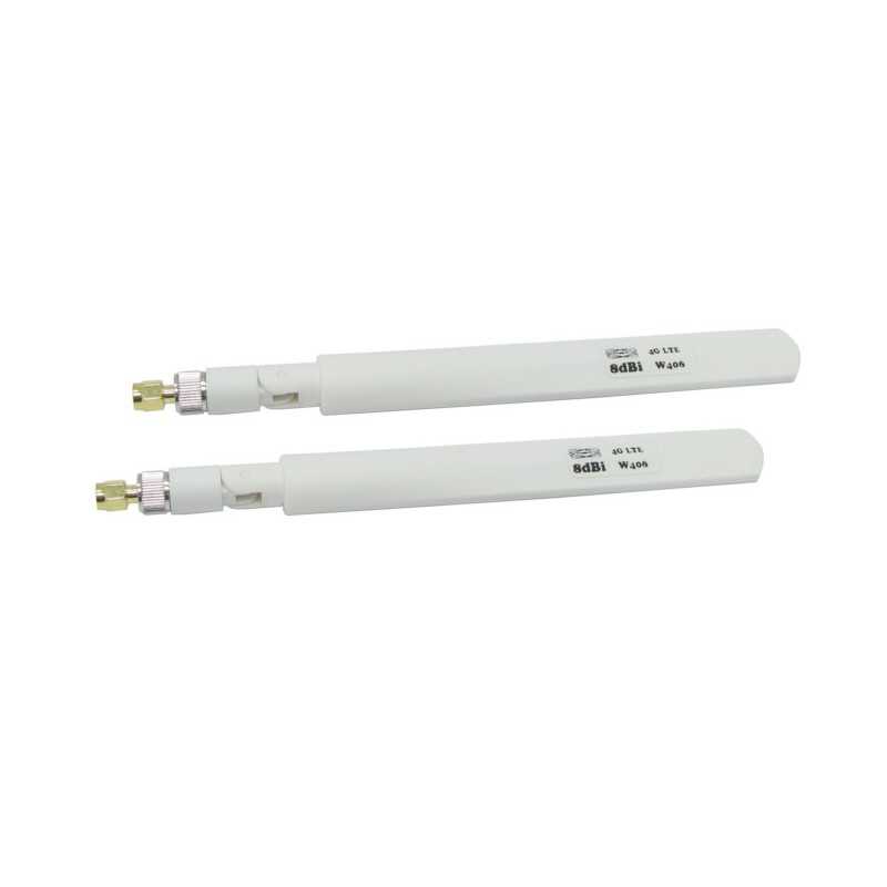 2x antena omnidireccional 4G LTE 3G 8dBi